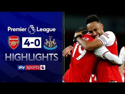 Gunners run riot against Magpies | Arsenal 4-0 Newcastle | EPL Highlights
