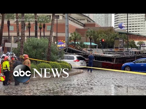 Hail and high winds wreak havoc on New Orleans