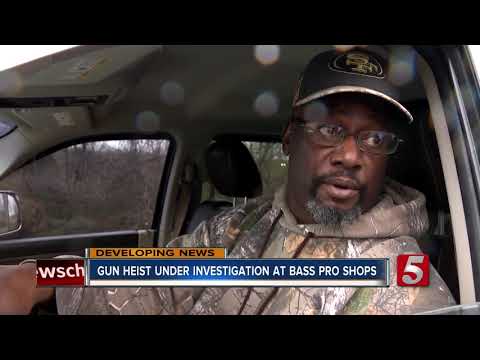 Handguns, rifles and ammo stolen from Opry Mills Bass Pro Shops