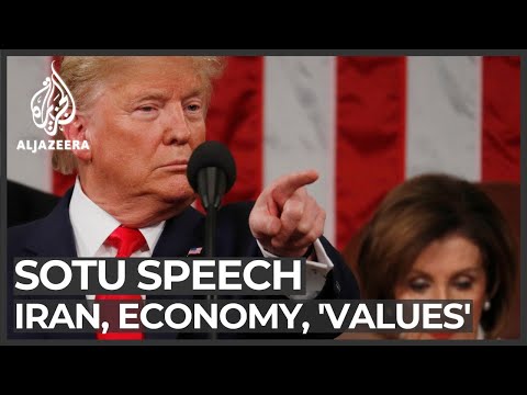 Iran, economy, 'values': What did Trump say in State of Union?