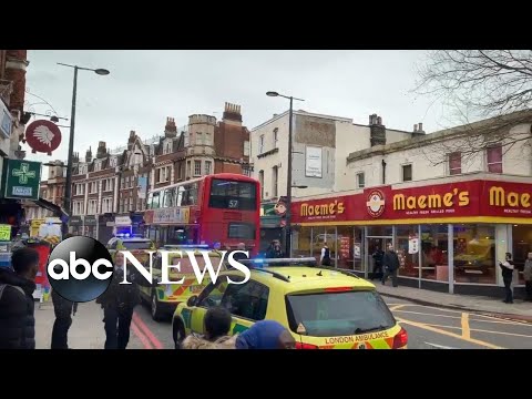 Man goes on terror stabbing attack in London