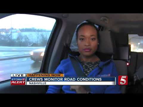 Middle Tennessee wakes up to snow Friday morning