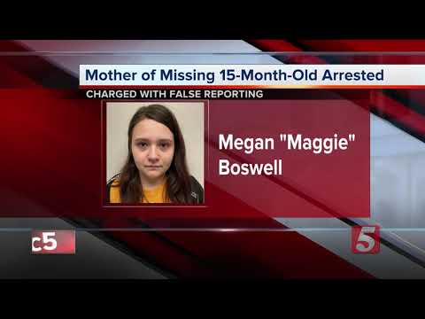 Mother of missing Evelyn Boswell arrested, charged in AMBER Alert case