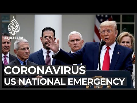 National emergency declared in US over coronavirus