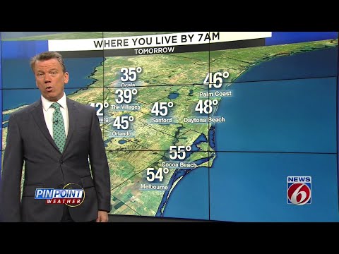 News 6 evening video forecast -- 2/21/20