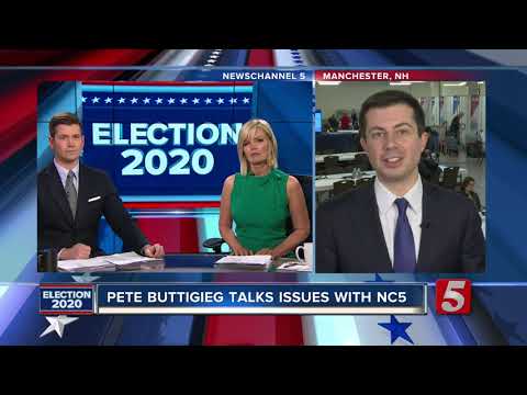 Pete Buttigieg talks issues with NewsChannel 5