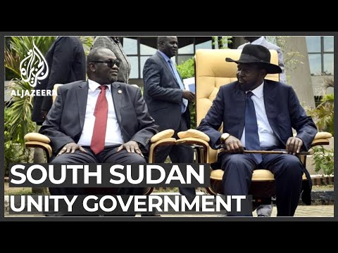 S Sudan president, rebel leader agrees to form unity government