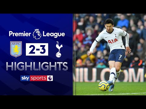 Son rescues Spurs with dramatic last-minute goal! | Aston Villa 2-3 Tottenham | EPL Highlights