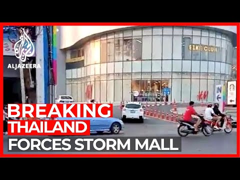 Thai forces storm shopping centre after gunman kills at least 20