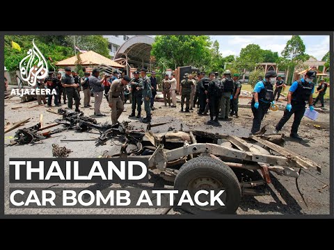 Thailand car bomb: At least 20 people injured after explosion