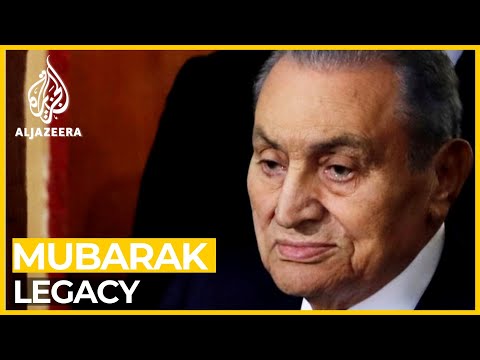 What legacy did Hosni Mubarak leave behind?