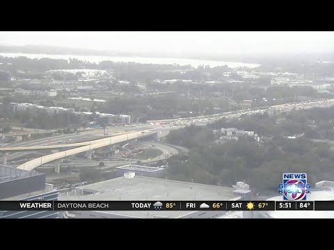Wind causes shutdown of State Road 408 at I-4