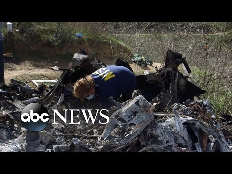 Wreckage from Kobe Bryant crash did not show evidence of engine failure: NTSB